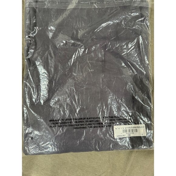 Velvet By Graham & Spencer Mens Long Sleeve Shirt In Black Size M Soft Cotton - Picture 6 of 7